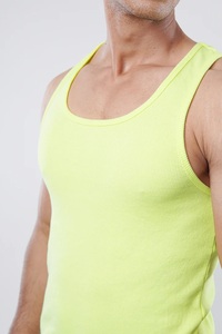 Camiseta sin Mangas para Hombre, Cuello Redondo, Diseño Único Ever Glow, Talla Grande, Transpirable, Ecológica, de Secado Rápido, Anti-Pilling, Anti-Encogimiento, Casual - Product Image 4