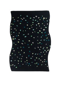 Tapis noir uni fait main, tissé à la main sur métier à tisser, en laine et jute, pour salon, chambre, style moderne et traditionnel - Product Image 1