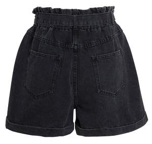 Short d'été pour femmes Short en jean à taille haute de couleur unie pour femmes Vente en gros de vêtements de mode pour femmes Short pour femmes - Product Image 5