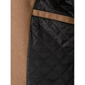 Abrigo Clásico de Lana para Hombre, Cuello de Solapa, Doble Botonadura, Abrigo Cálido de Invierno - Product Image 4