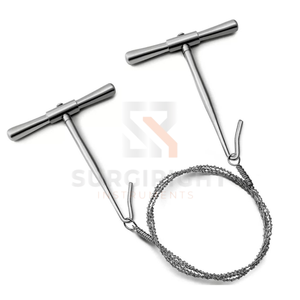 Medical Grade Manual Gigli <b>Saw</b> Wire Precision Orthopedic Surgical Instrument <b>Bone</b> Cutting Tool CE Certified 5 Year Surgical - Product Image 5