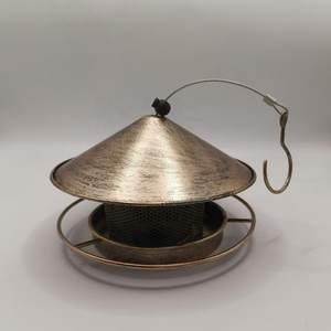 Comedero de Pájaros Decorativo de Metal para Exteriores, para Jardín, Patio, Balcón - Product Image 2