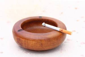 Handmade Classic American Style Wooden Tabletop Cigar <b>Ashtray</b> Eco-Friendly Smoking Holder Decorative New Design Customized Shape - Product Image 3