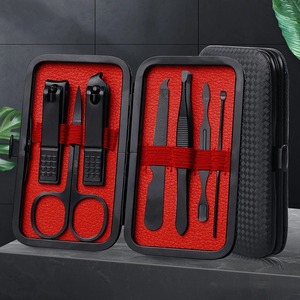 BAFA SURGICAL INSTRUMENTS Juego de 7 Piezas de Cortaúñas de Acero Inoxidable, Negro, para Reparación de Uñas y Pies, Herramientas de Manicura Profesionales - Product Image 3