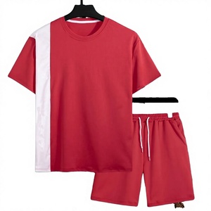 Ensembles de shorts personnalisés pour hommes, ensembles de chemises et shorts d'été pour hommes, ensemble de t-shirt à manches courtes et shorts de plage, ensemble de t-shirt pour hommes - Product Image 1