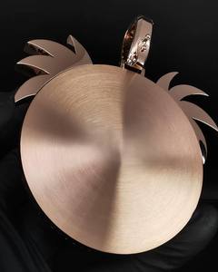 Pendentif Breloque Palmier en Argent Sterling S925 Plaqué Rhodium, entièrement serti de Moissanite VVS, style Hip Hop, pour Bijoux Certifiés - Product Image 6