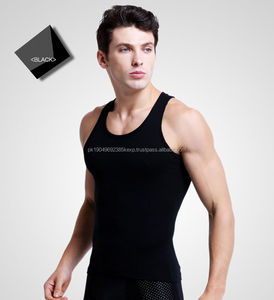 Wholesale High Quality Custom Logo Comfortable Solid Color <b>Men</b> Casual 100% Cotton Breathable Tank <b>Tops</b> - Product Image 5