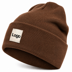 Gorro de Punto Monocromático al por Mayor, Gorro de Invierno para Minoristas de Moda en EE. UU., Producción al por Mayor con Marca Privada - Product Image 5