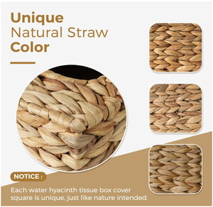 Organizador de Almacenamiento con Tapa de Papel de Jacinto de Agua Artex Hai Nam, Diseño Clásico, Duradero y Sostenible - Product Image 5