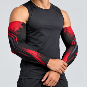 Manchons de bras de sublimation pour moto et cyclisme, pour hommes et femmes, protections de bras unisexes, vente en gros, personnalisables - Product Image 1