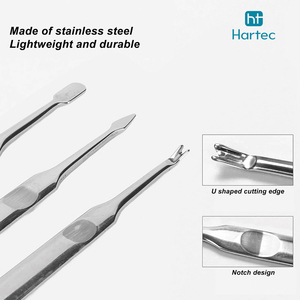 Service OEM ODM – Outil professionnel tout-en-un en acier inoxydable de qualité salon pour le soin des ongles et des cuticules, robuste et polyvalent - Product Image 6