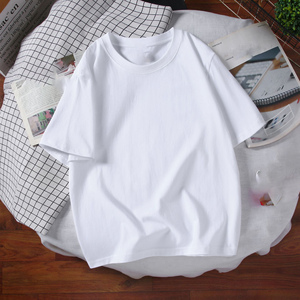 T-shirts à manches courtes en coton 230 g/m², coupe ample, col rond, personnalisables avec logo OEM. - Product Image 2