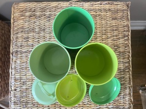 Colorful Metal Tea Coffee Sugar Container Set For Kitchen Storage Decorative Canisters With Lid Stylish Pantry Organizer - Product Image 6