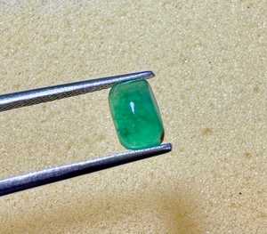 Esmeraldas naturales de Zambia, corte azúcar, piedras preciosas verdes sueltas para la fabricación de joyas, anillos, colgantes, pendientes, alta calidad - Product Image 2