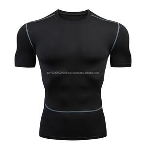 Conjunto Deportivo de 5 Piezas para Hombre con Logotipo Personalizado al por Mayor, de Alta Elasticidad, Secado Rápido y Transpirable para Gimnasio y Fitness - Product Image 4