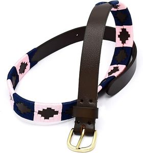 Cinturón de cuero marrón de alta calidad, hecho a mano en Argentina, cinturón de jinete de polo, cinturón gacho, cinturón ecuestre a precio de mayorista. - Product Image 3