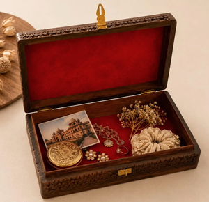 Factory price hand carved <b>wooden</b> jewelry <b>box</b> antique brown mango wood keepsake storage organsizer <b>box</b> - Product Image 6