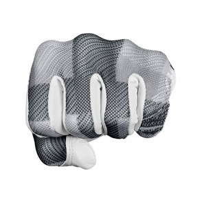 Guante de Golf para Mujer, Palma de Cuero Cabretta, Negro con Rejilla Gris, Parte Trasera Transpirable, Ligero, Ajuste Elástico, Agarre Suave, Mano Izquierda - Product Image 4