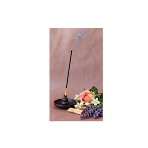Encensoir traditionnel Feng Shui en forme de gourde, petit support en céramique pour bâtonnets d'encens, pour autel, yoga et aromathérapie - Product Image 2