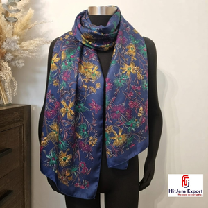 Luxury Long Scarf Soft Fabric <b>Head</b> <b>Wrap</b> Custom Logo White Label Low MOQ OEM ODM Textile Manufacturer Wholesale Supplier - Product Image 5