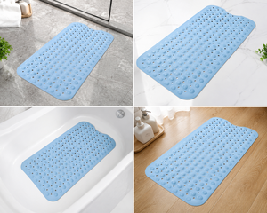 Tapis de bain antidérapant pour hôtel, tapis de douche en caoutchouc souple pour salles de bain, hôtels, complexes hôteliers, chambres d'hôtes et usage hôtelier - Product Image 3