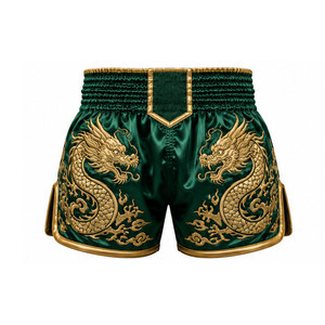 Thai Shorts Soft Fabric Elastic Waist Design Thai Shorts Breathable Comfortable Wear Style Thai Shorts - Product Image 1
