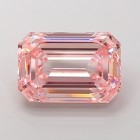 8,88 Karat Intensiv Rosa Smaragdschliff Labor-Gezüchteter Diamant IGI-Zertifiziert CVD VVS2 Loser Fancy-Farbiger Diamant MANYA JEWELS PDKL-34 Schmuck
