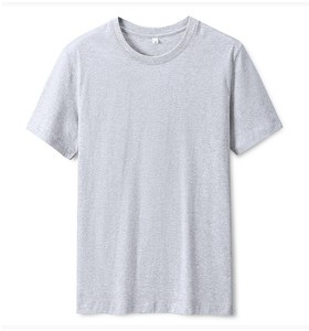 Custom <b>Logo</b> Printed 150g Cotton Plain T-Shirt for Men Short Sleeve With Digital Printing Cotton Material - Product Image 6