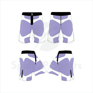 High Quality 100% <b>Polyester</b> Men's MMA <b>Shorts</b> Quick Dry Top Latest Style Solid Pattern High Quality Men's MMA <b>Shorts</b> - Product Image 3