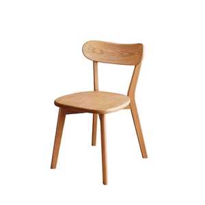 Silla de Comedor Tradicional de Madera Maciza de Roble con Respaldo en Escalera, Diseño Ergonómico para Cocina, Asientos Profesionales para Restaurantes y Cafeterías - Product Image 5