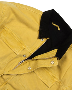Veste de travail en toile vintage pour homme, style streetwear, en coton biologique, pour l'hiver, décontractée, avec fermeture éclair, type charpentier, Detroit, mécanicien, camionneur - Product Image 3
