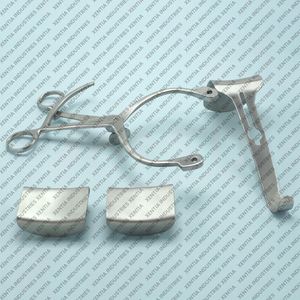 Retractor Collin Premium de Acero Inoxidable con 3 Cuchillas Intercambiables para Cirugía Abdominal, con Certificación CE e ISO - Product Image 4