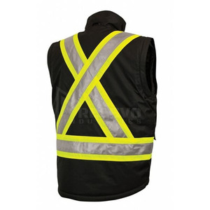 Relevo Custom Hi Visibility <b>Waterproof</b> Reflective Breathable CE Certified <b>Work</b> Safety Jacket for Men with Reflective Stripes - Product Image 5