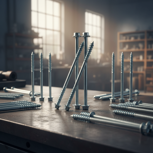 สกรูเกลียวบางส่วนหัวหกเหลี่ยม ชุบสังกะสี เหล็กกล้าคาร์บอน ความแข็งแรงสูง ระดับ 4.8 6.8 เมตริก/นิ้ว มาตรฐาน DIN/ANSI PDC ขนาด M6-M12 - Product Image 1