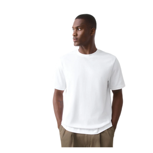 Chemise en jean bleu pour homme, manches longues, coupe classique, couleur unie, en coton tissé, style veste - Product Image 1