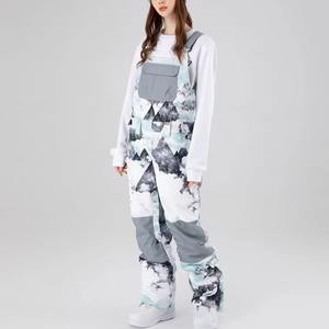 Combinaison de ski unisexe imperméable 10 000 mm Polartec respirante, camouflage, coupe-vent, veste et pantalon, salopette de sport d'extérieur en polaire - Product Image 5