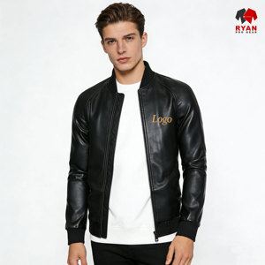 Veste en cuir personnalisée Ryan Pro Gear pour hommes, tissu confortable et respirant avec logo personnalisé et design de poche. - Product Image 4