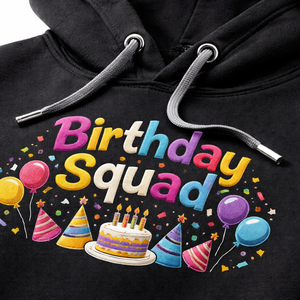Sudadera con Capucha Estampada Personalizada al por Mayor para Invierno/Primavera con Gráficos de Cumpleaños - Fabricante y Proveedor OEM |   Directo de Fábrica Soft Front - Product Image 4
