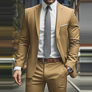 Costume homme premium, coupe ajustée, design classique, avec veste et pantalon, pour événements et réunions - Product Image 5