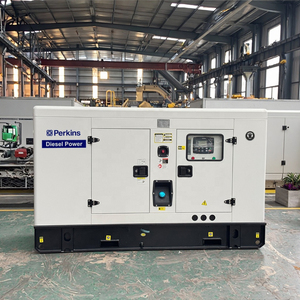 Générateur diesel silencieux Perkins 60KW 75KVA avec capot insonorisé, triphasé, démarrage automatique ATS, 50Hz 60Hz, alternateur Stamford - Product Image 1