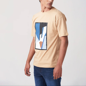 Top Ranking Plain Heavy Cotton/Polyester Printed T-Shirt Crew Fitness Custom Print <b>Logo</b> Men's Quick Dry Breathable T-Shirt - Product Image 4