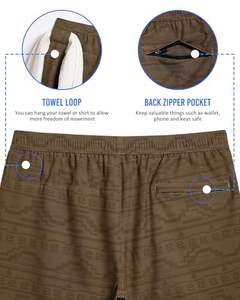 Pantalones Deportivos de Verano Personalizados para Hombre, de Secado Rápido, para Gimnasio, Ropa Urbana, Shorts Casuales con Patrón Sólido, Shorts de Playa de Talla Grande para Hombre - Product Image 2