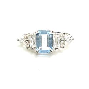 Anillo de Topacio Azul Cielo Hecho a Mano en Plata de Ley 925, Piedra de Nacimiento de Diciembre, Joyería Elegante con Piedras Preciosas - Product Image 4