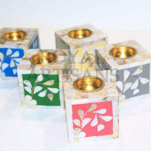 ROYAL ARTISANS - Juego de quemadores de incienso Bakhoor hechos a mano con incrustaciones de nácar, soporte de incienso Oud Mubkhara de madera - Product Image 4