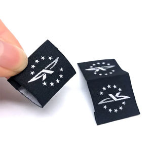 Etiquetas de Logotipo de Marca Privada Personalizadas de Alta Calidad, Etiquetas de Ropa Impresas, Etiquetas Tejidas de Satén, Etiquetas Tejidas de Nailon para Ropa - Product Image 6