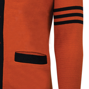 Latest 2026 Add Custom Embroidery Logos Knitting Cardigans Sweaters For Sorority fraternity School College Sweaters For Unisex - Product Image 3