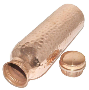Copper <b>metal</b> Drink <b>Water</b> <b>Bottle</b> Handmade Use Copper Drinkware <b>Water</b> <b>Bottles</b> Handmade Use for Customized Size - Product Image 1