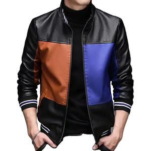 Invierno nueva Lona de cuero genuino para hombre engrosada cálida chaqueta acolchada con cuello vuelto impermeable y transpirable - Product Image 1