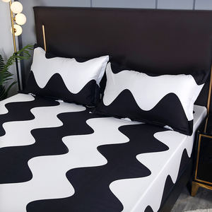 Sábana Plana Estampada de Calidad, 100% Algodón, Transpirable, para Todas las Estaciones, Uso Hospitalario para Adultos, Ultra Suave, 200 Hilos, Hilo 40s, Moderna - Product Image 6