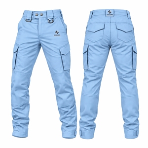 Men <b>Stretch</b> Tactical Trousers Lightweight <b>Cargo</b> Pants Quick Dry Outdoor Training Hiking Workwear Utility Long Pants - Product Image 1